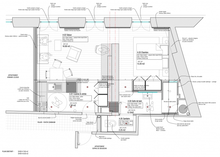 Appartement Paris : 015-BPXE-PRE-PLN projet